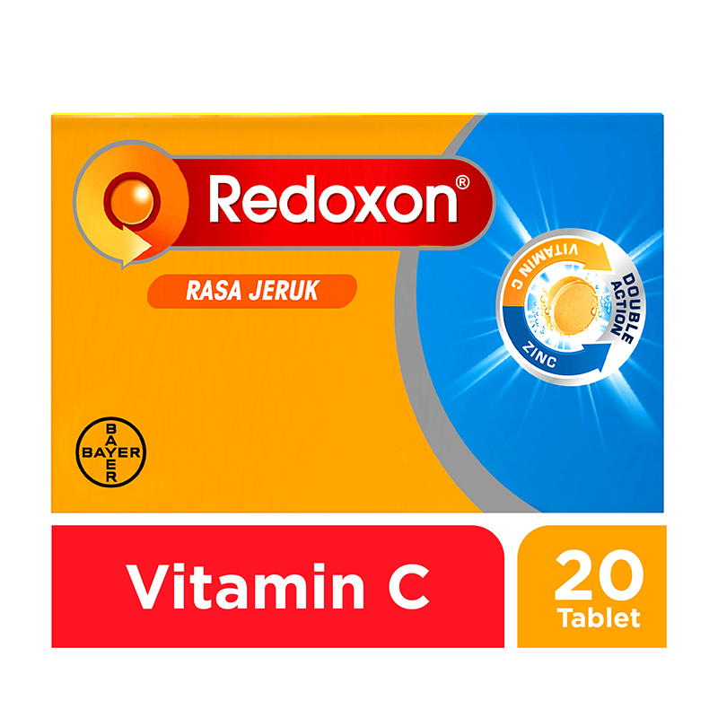 Redoxon Effervescent Zinc Orange 20 tabs | gogobli