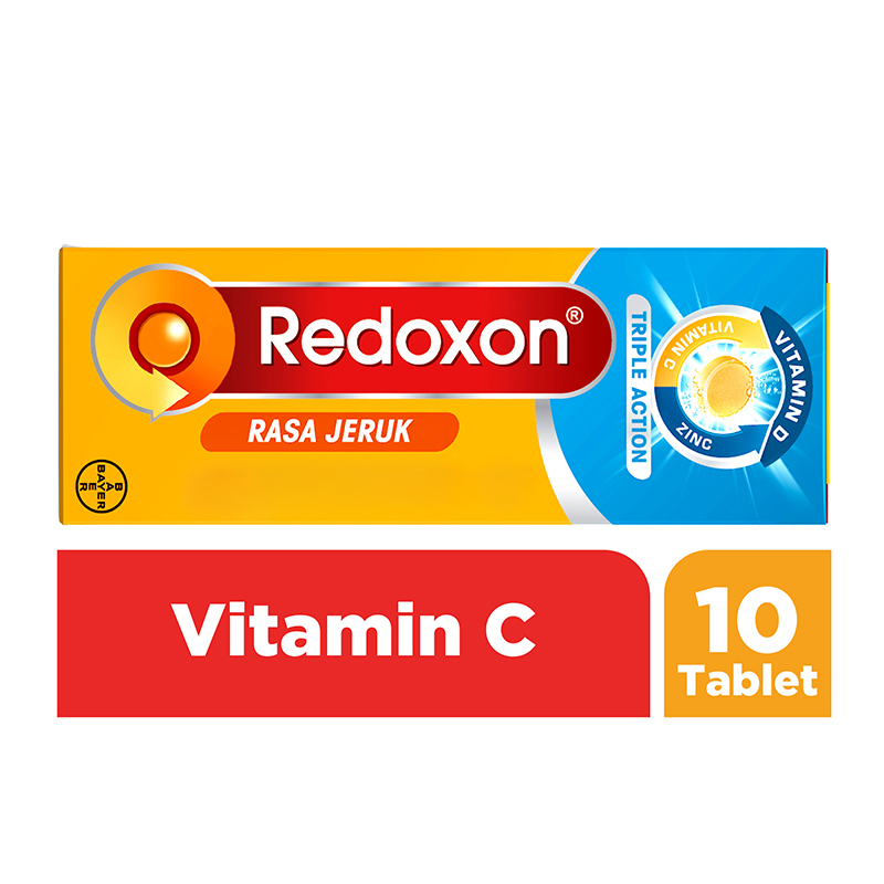 Redoxon Effervescent Zinc Orange 10 Tabs | Gogobli