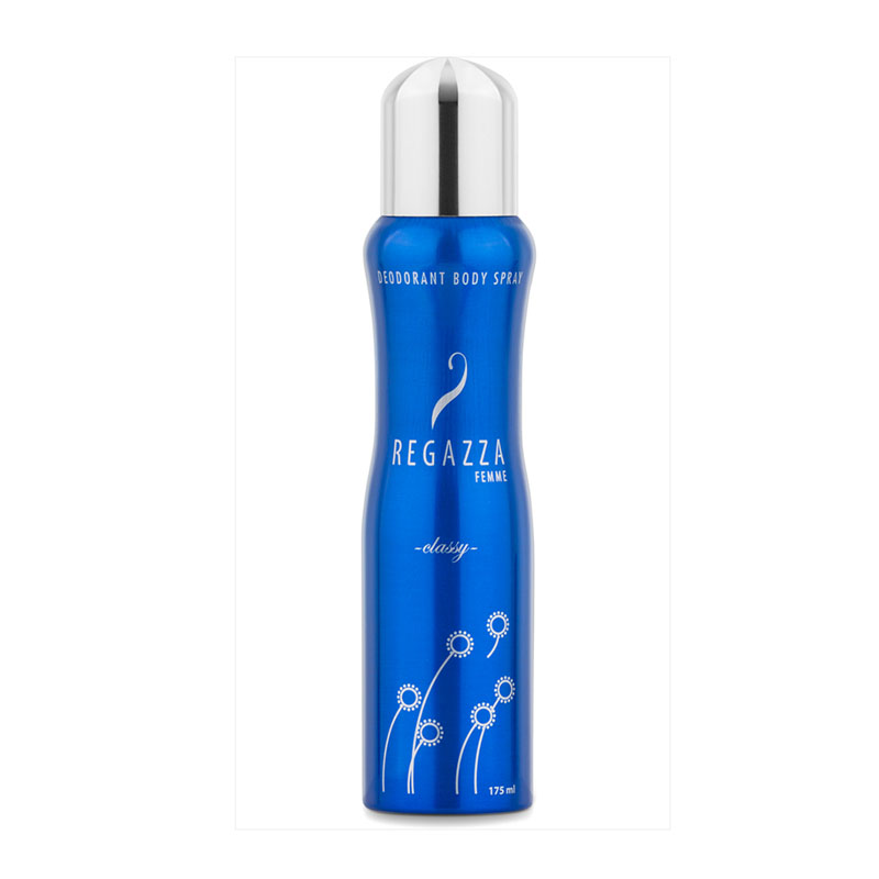 Regazza Body Spray Blue Classy 175ml | Gogobli