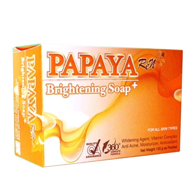 Ren Papaya Brightening Soap 135gr | Gogobli