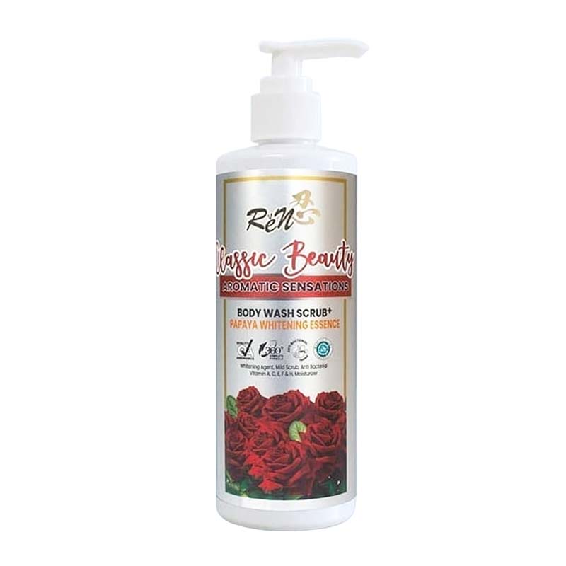 Ren Body Wash Scrub Classic Beauty 300ml | Gogobli