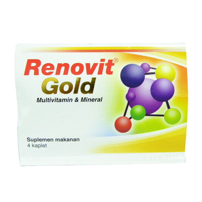 Renovit Gold Strip 4 Kaplet | Gogobli