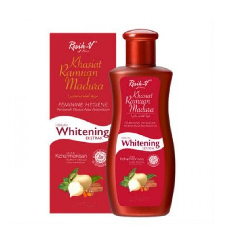 Resik-V Khasiat Ramuan Madura Whitening 90ml | Gogobli