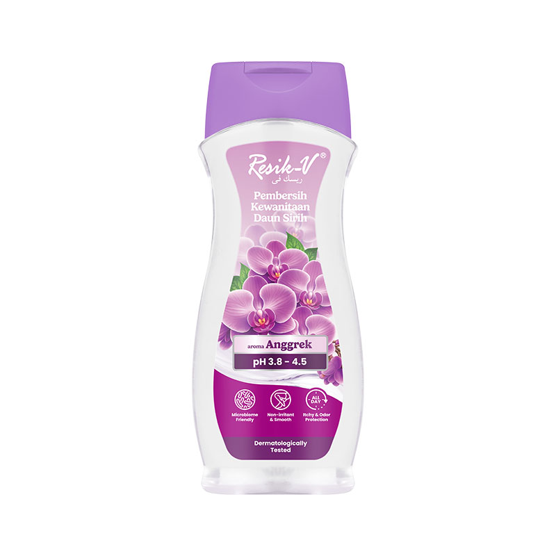 Resik-V Pembersih Kewanitaan Daun Sirih Anggrek 90ml | Gogobli