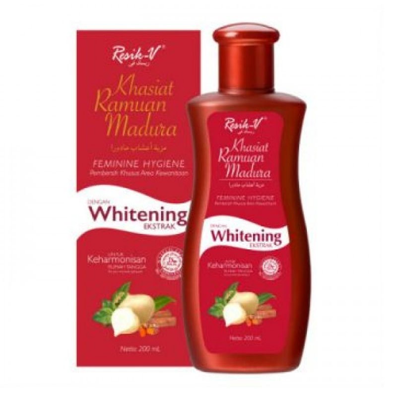 Resik-V Khasiat Ramuan Madura Whitening 200ml | Gogobli