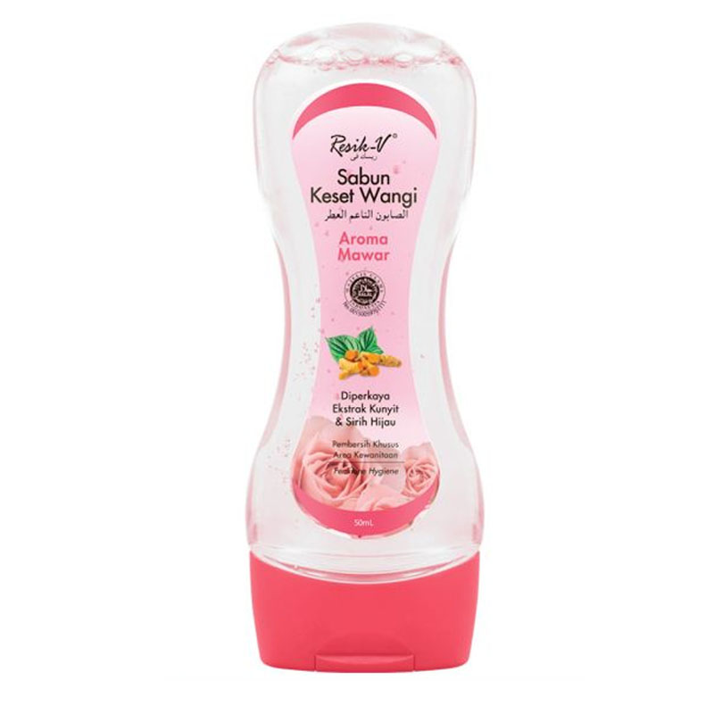 Resik-V Sabun Keset Wangi Mawar 125ml | Gogobli