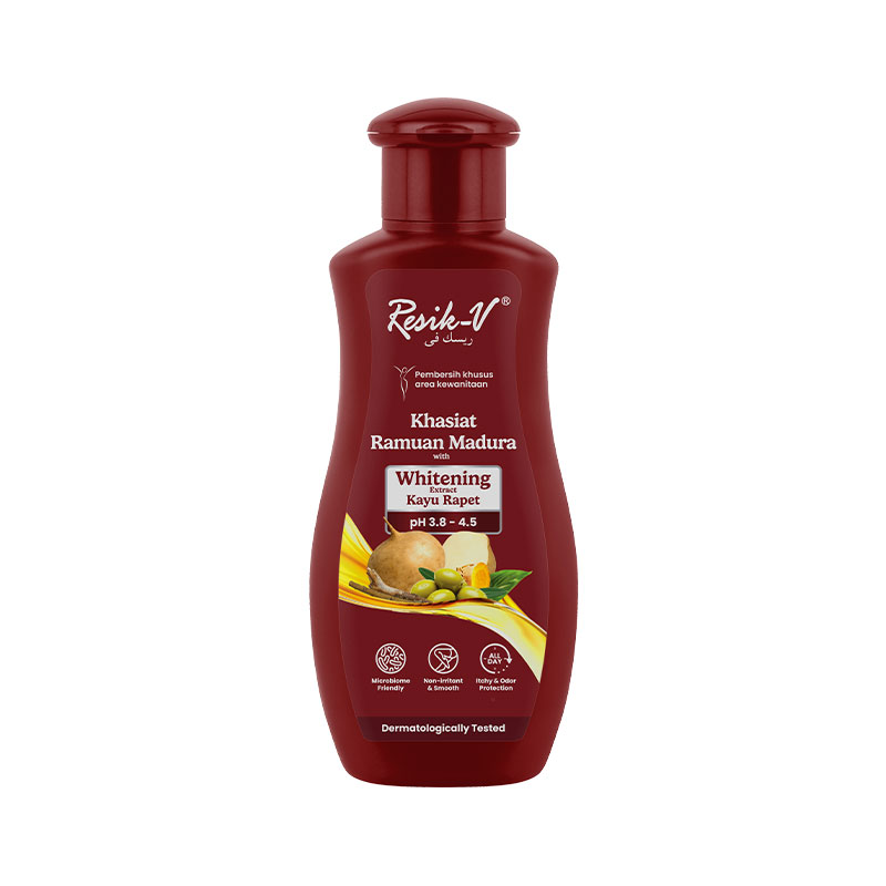 Resik-V Khasiat Ramuan Madura Whitening 90ml | Gogobli