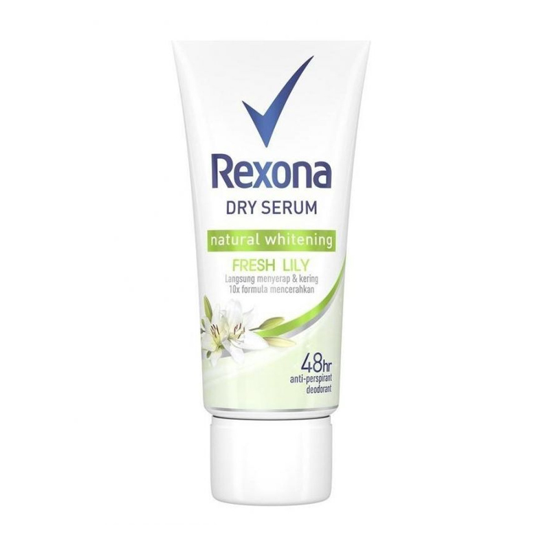 Rexona Dry Serum Natural Whitening Fresh Lily 50ml | Gogobli