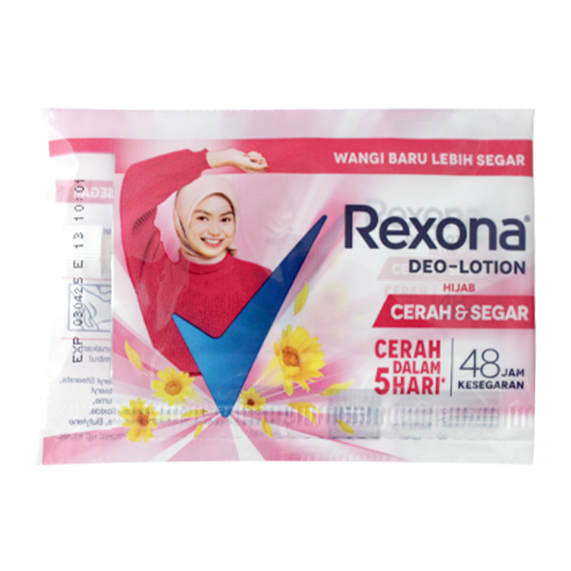 Rexona Deo-Lotion Hijab Cerah Dan Segar 9gr | Gogobli