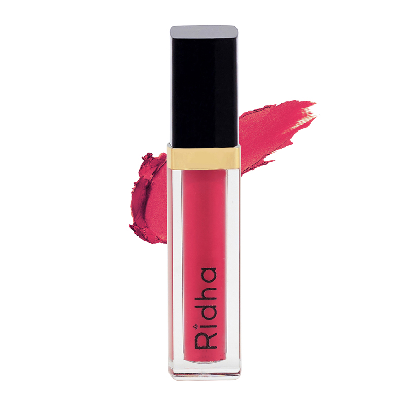 Ridha Liquid Matte Lipstick 206 Scarlet Empress 3.5gr | Gogobli