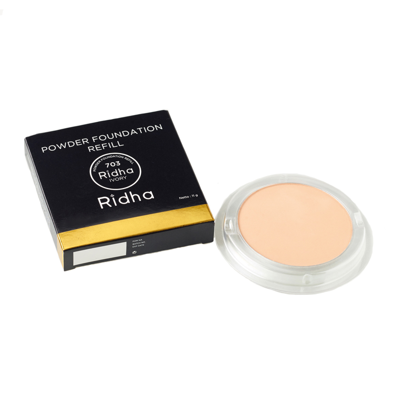 Ridha Foundation Powder 603 Ivory Refill | Gogobli