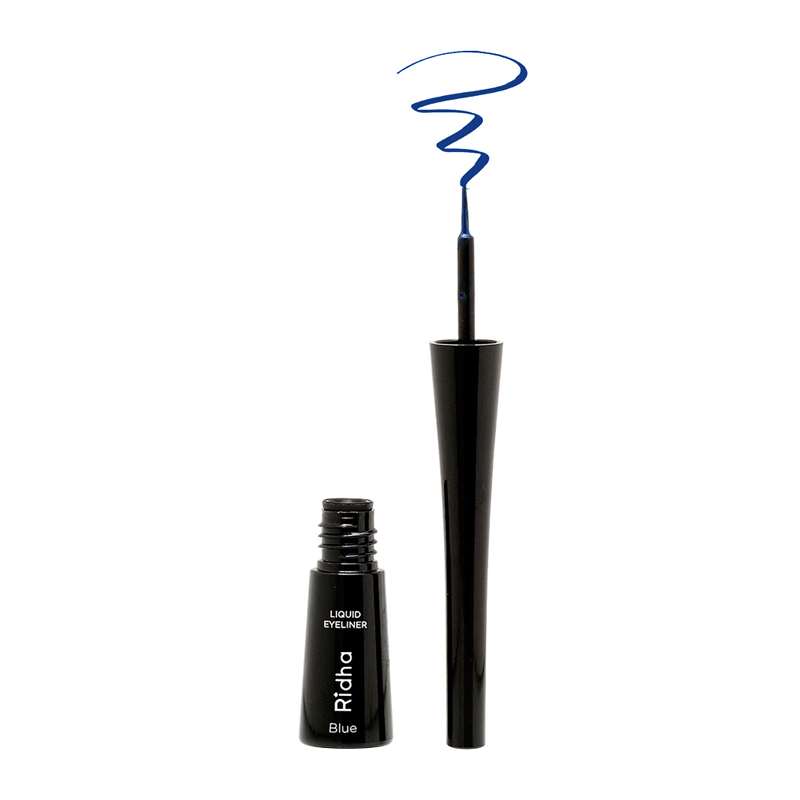 Ridha Eyeliner Liquid Blue 4gr | Gogobli