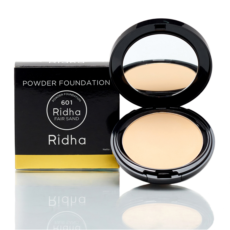 Ridha Foundation Powder 601 Fair Sand | Gogobli