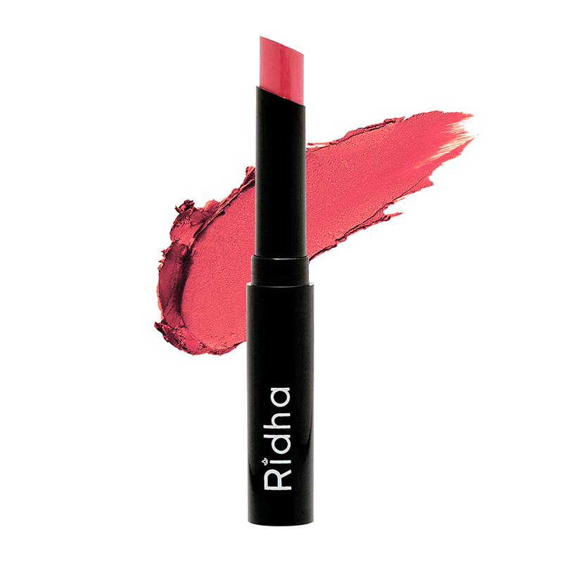 Ridha Matte Lipstick 306 Rose Pink 4gr | Gogobli