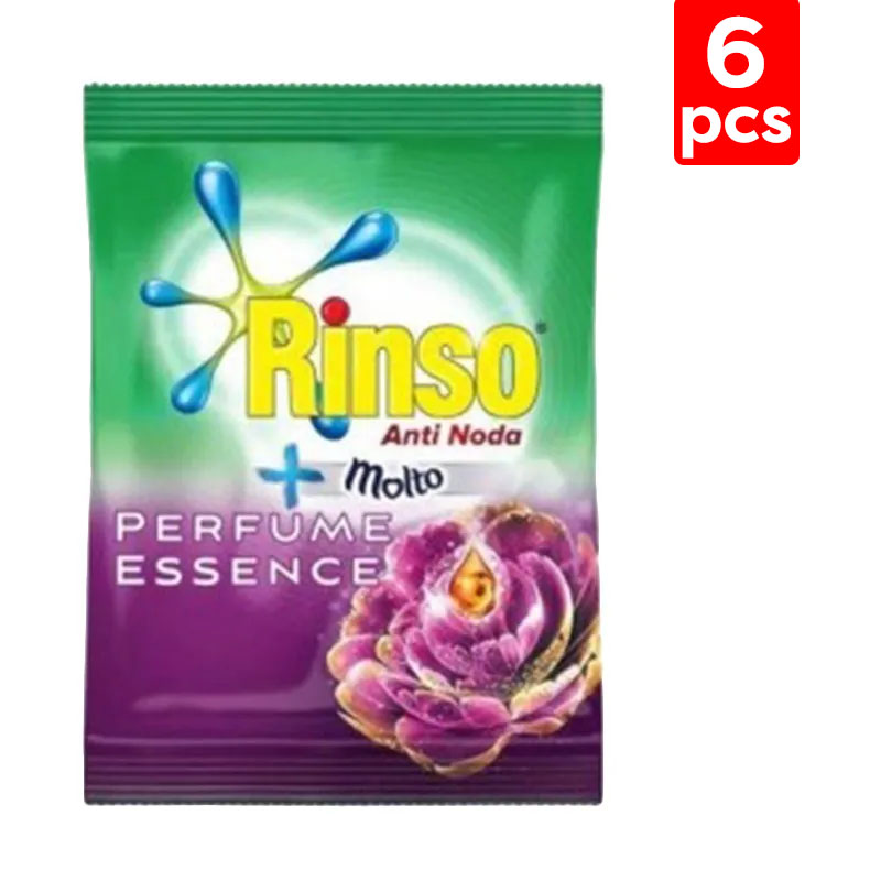 Rinso Molto Deterjen Bubuk Perfume Essence 40gr (6 Sachet) | Gogobli