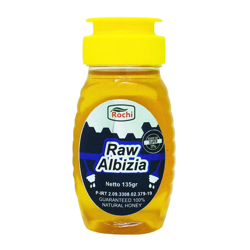 Rochi Natural Honey Raw Albizia (Madu Sengon) 135gr (ED: Des 23) | Gogobli