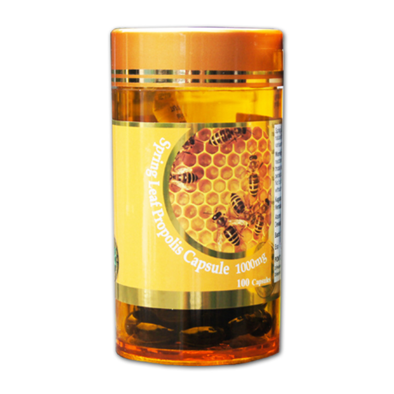 Spring Leaf Propolis (100 Kapsul @1000mg) | Gogobli