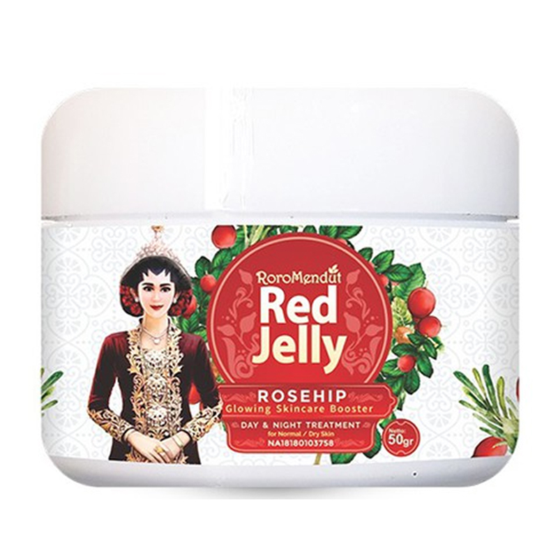 Roro Mendut Glowing And Skincare Booster Red Jelly Rosehip 50gr | Gogobli