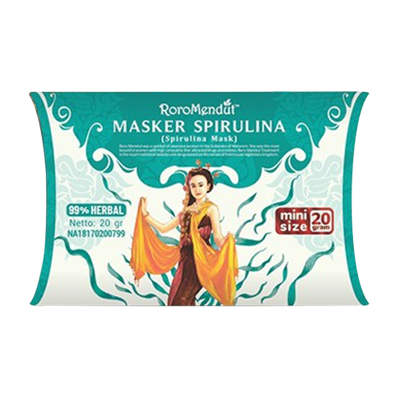 Roro Mendut Masker Spirulina 20gr | Gogobli