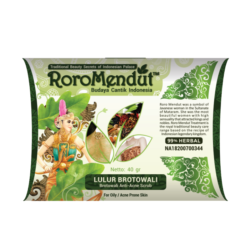 Roro Mendut Lulur Anti Acne Brotowali 40gr | Gogobli