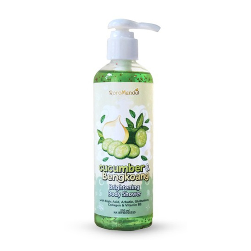 Roro Mendut Brightening Body Shower Cucumber And Bengkoang 250ml | Gogobli