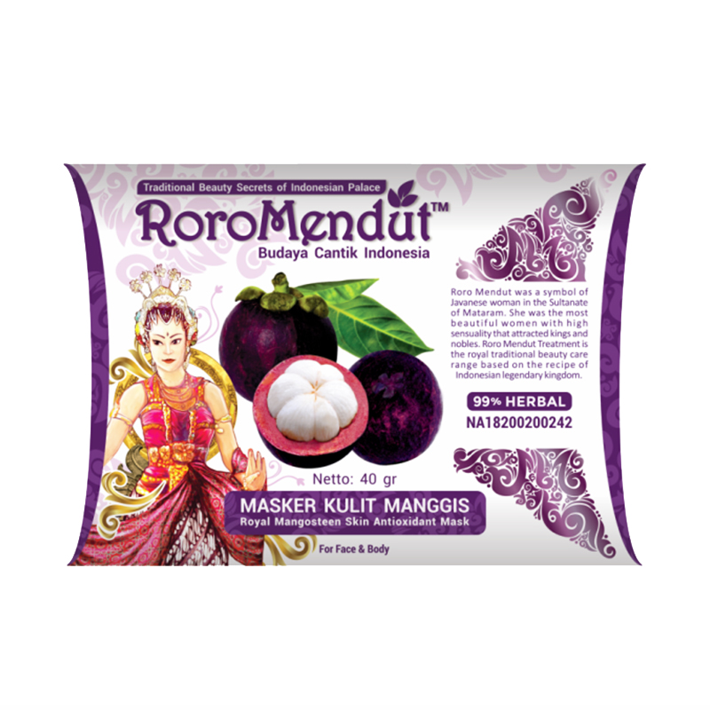 Roro Mendut Masker Antioxidant Kulit Manggis 40gr | Gogobli