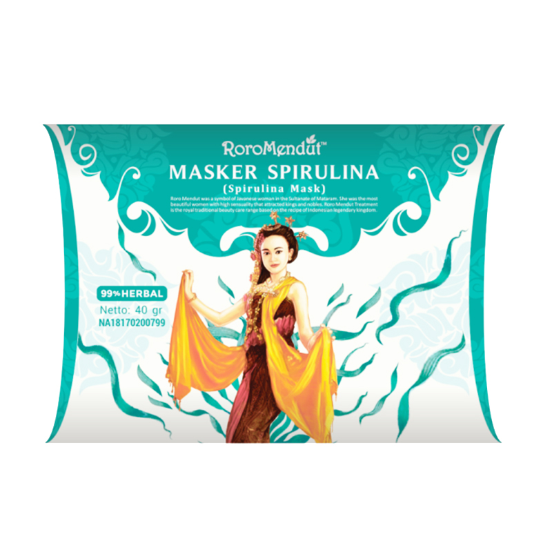 Roro Mendut Masker Spirulina 40gr | Gogobli