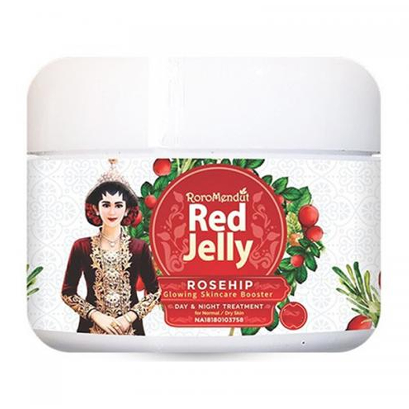 Roro Mendut Glowing And Skincare Booster Red Jelly Rosehip 15gr | Gogobli