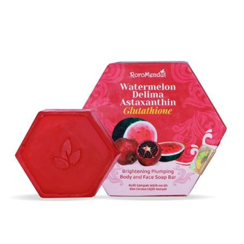 Roro Mendut Face And Body Soap Bar Watermelon Delima 50gr | Gogobli