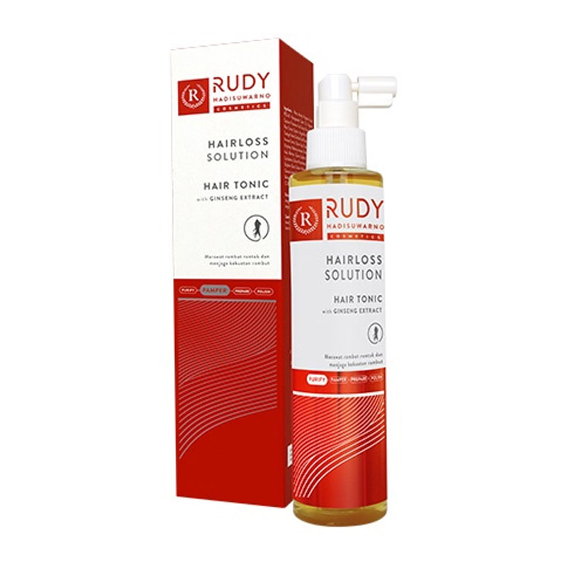 Rudy Hadisuwarno Hair Loss Solution Hair Tonic Ginseng 220ml | Gogobli