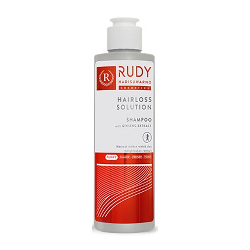 Rudy Hadisuwarno Hair Loss Solution Shampoo Ginseng 200ml | Gogobli