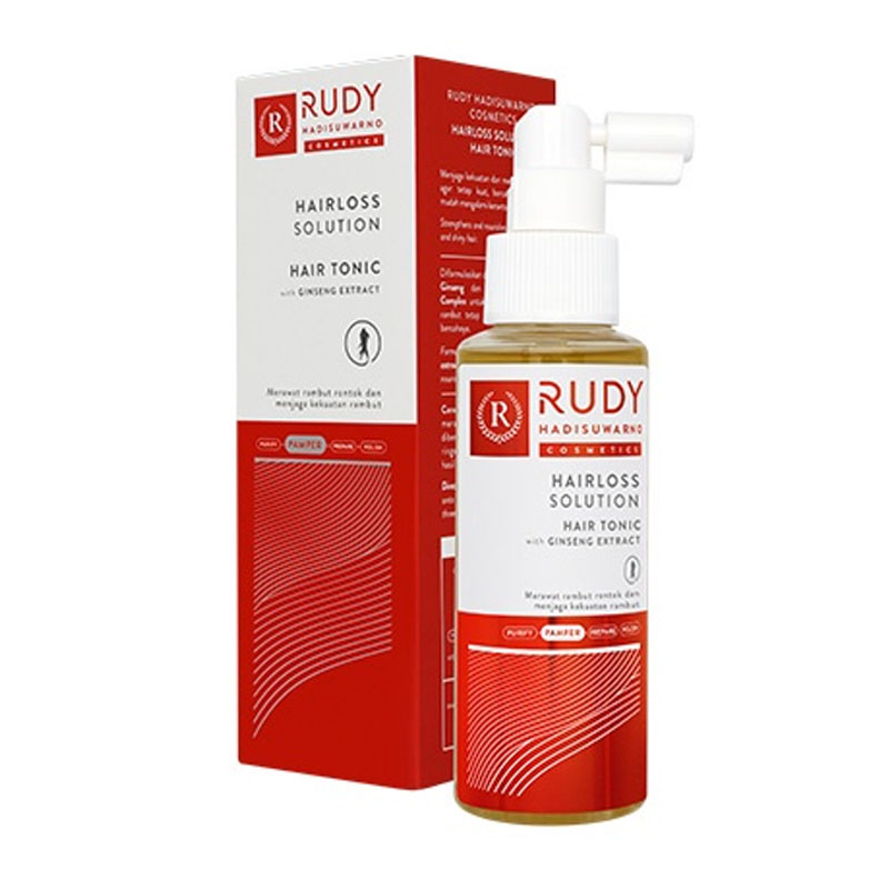 Rudy Hadisuwarno Hair Loss Solution Hair Tonic Ginseng 100ml | Gogobli