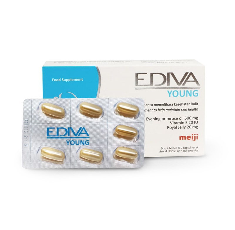 Ediva Young (4 Blister X 7 Kapsul Lunak) | Gogobli