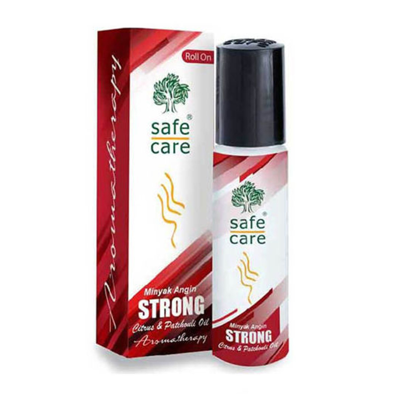 Safe Care Minyak Angin Aromatherapy Strong Roll On 10ml | Gogobli