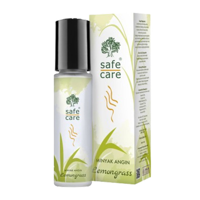 Safe Care Minyak Angin Aromaterapi Lemongrass 10ml | Gogobli