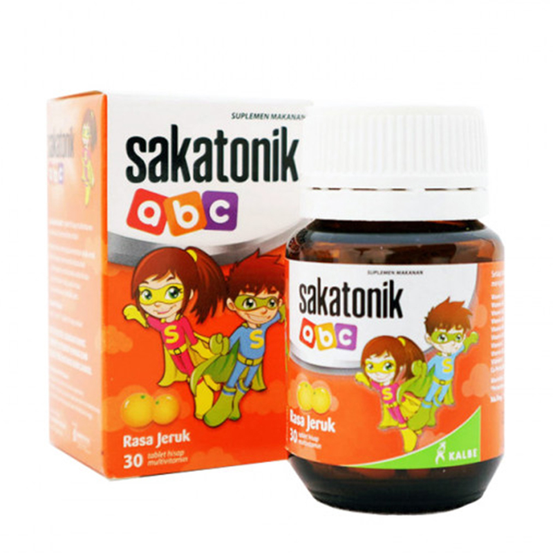 Sakatonik Abc Orange 30Tab | gogobli