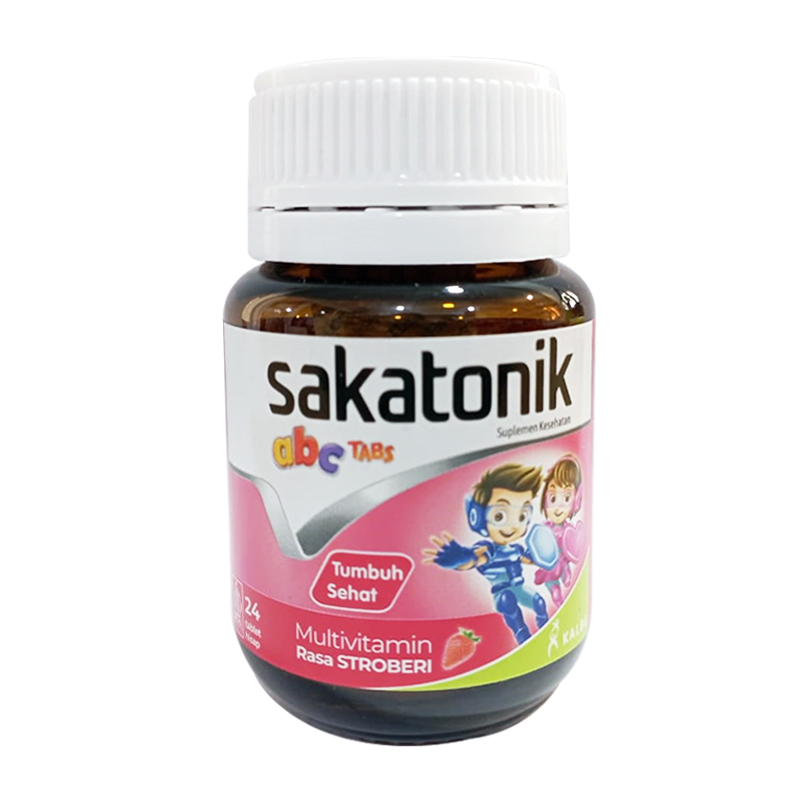 Sakatonik Abc Strawbery 24Tab | Gogobli