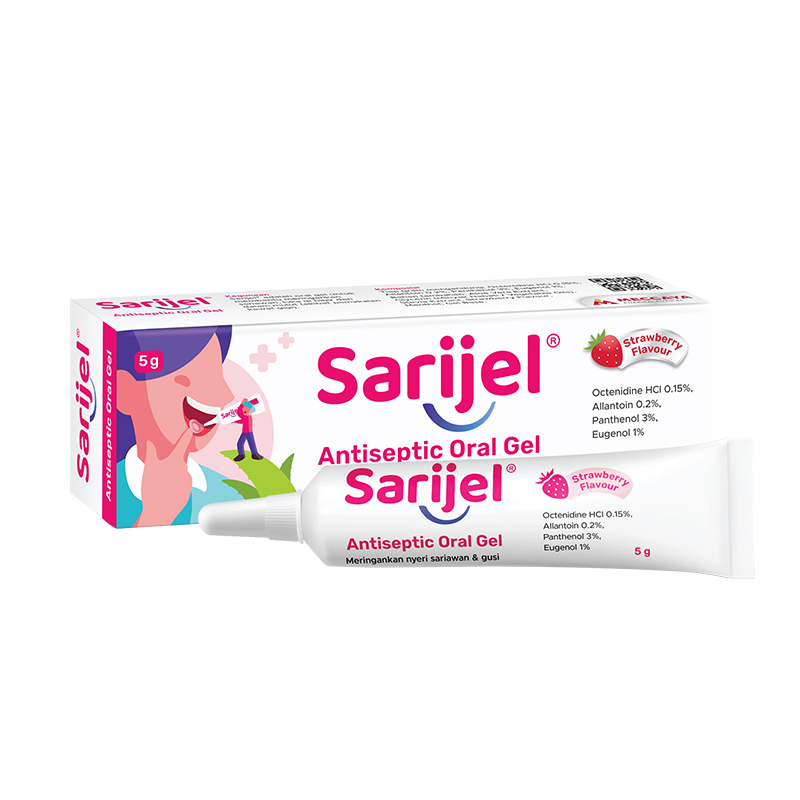 Sarijel Antiseptic Oral Gel 5gr | Gogobli