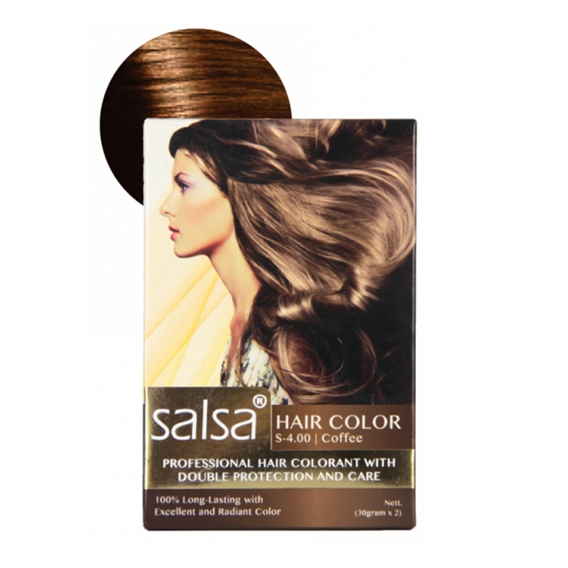 Salsa Cosmetics Hair Color S.400 Coffee 30gr | Gogobli