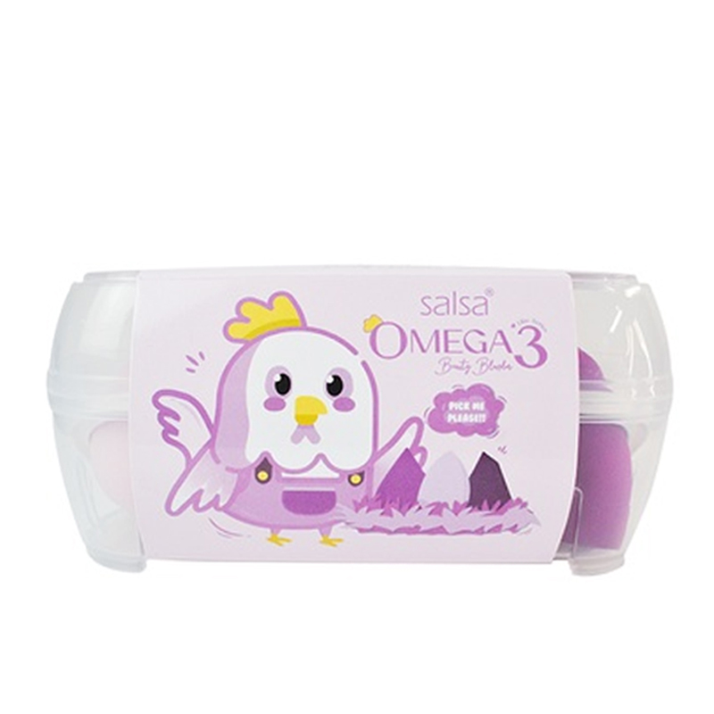 Salsa Cosmetics Omega 3 Beauty Blender Lilac Series | Gogobli