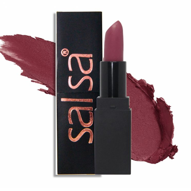Salsa Cosmetics Matte Lipstick 11 Maroon 3.5gr | Gogobli
