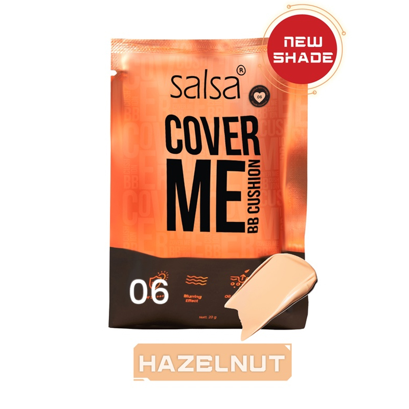 Salsa Cosmetics Cover Me BB Cushion Hazelnut Refill | Gogobli