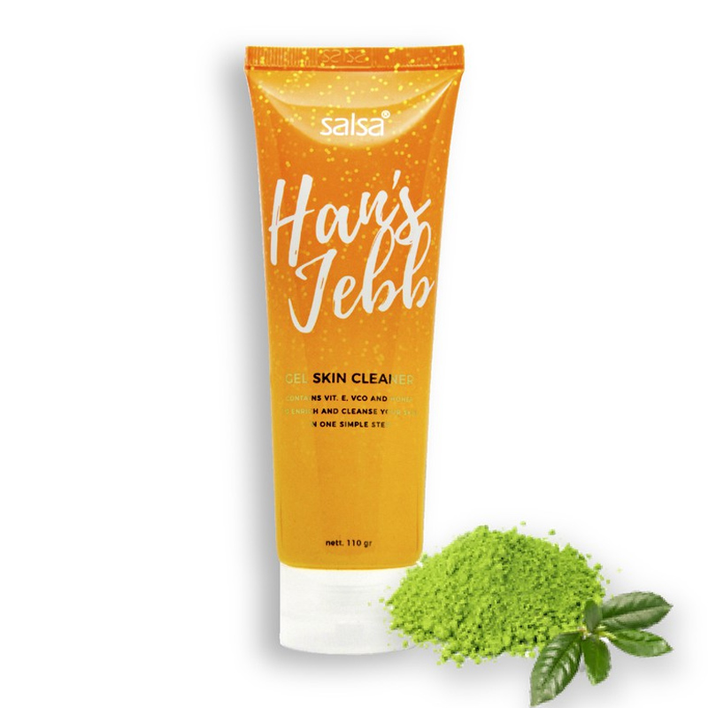 Salsa Cosmetics Hans Jebb Gel Skin Cleanser Green Tea 110gr | Gogobli