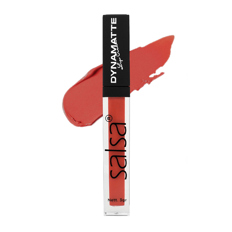 Salsa Cosmetics Dynamatte Lip Cream No.05 Cherry Bomb 5gr | Gogobli