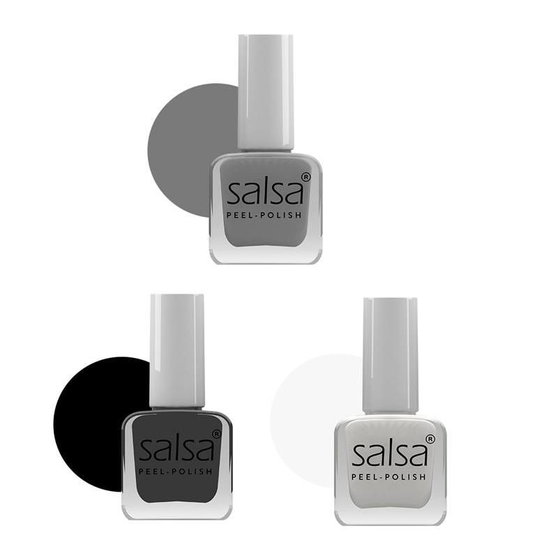 Salsa Cosmetics Kutek Peel Polish Art Set (10ml @ 3pcs) | Gogobli