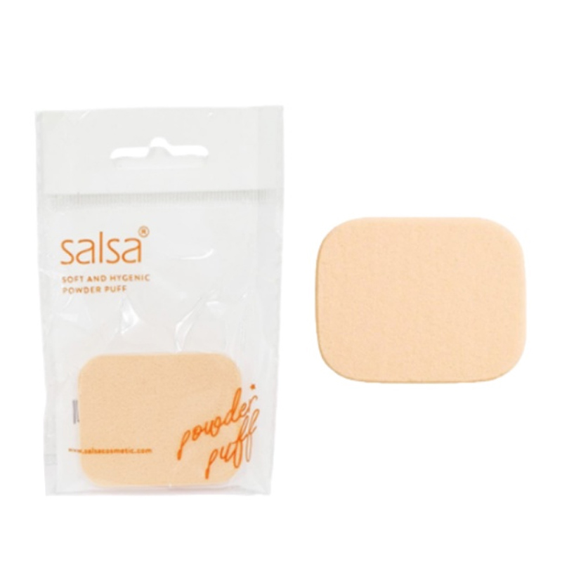 Salsa Cosmetics Sponge Bedak Cokelat Persegi | Gogobli