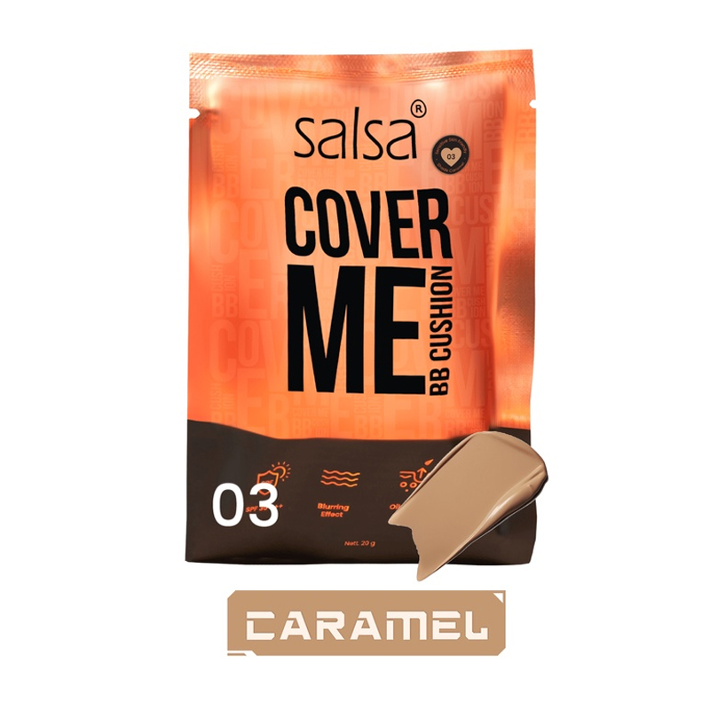 Salsa Cosmetics Cover Me BB Cushion Caramel Refill | Gogobli