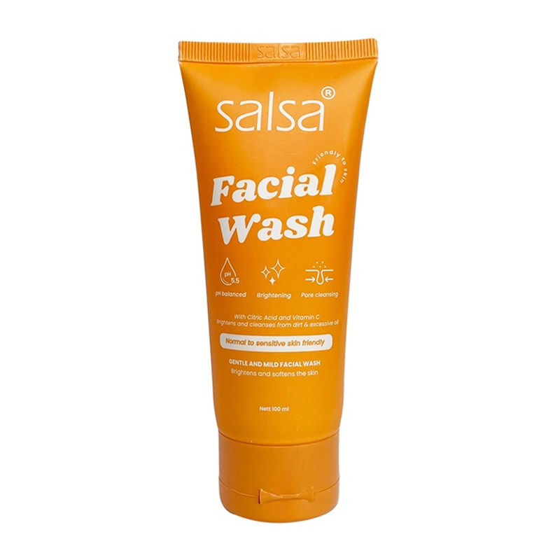 Salsa Cosmetics Gentle And Mild Facial Wash 100ml | Gogobli