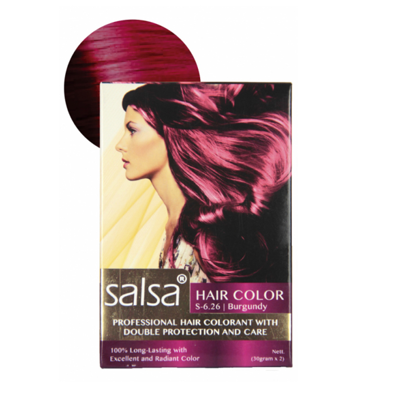Salsa Cosmetics Hair Color S.626 Burgundy 30gr | Gogobli