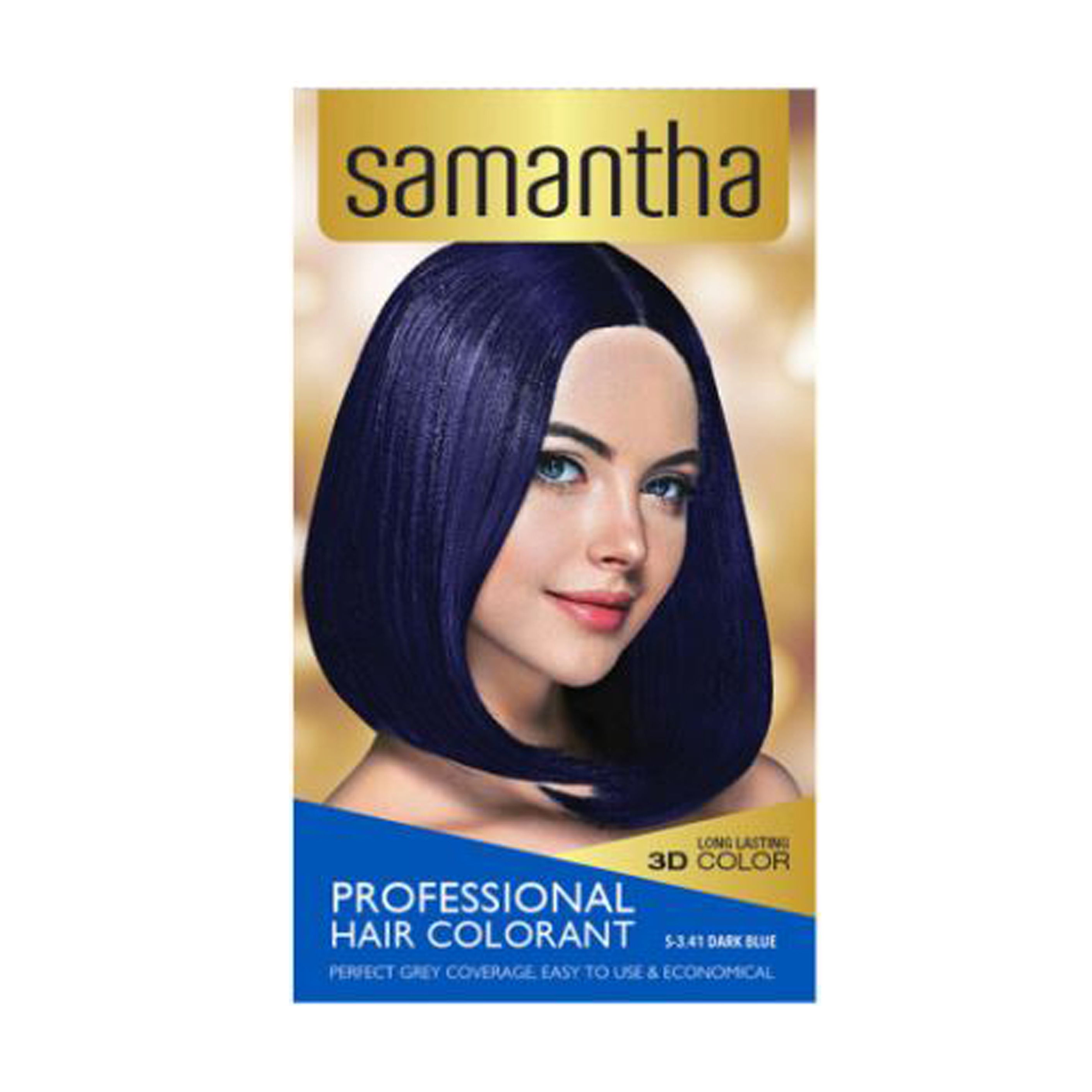 Samantha Professional Hair Colorant Dark Blue 25gr | Gogobli